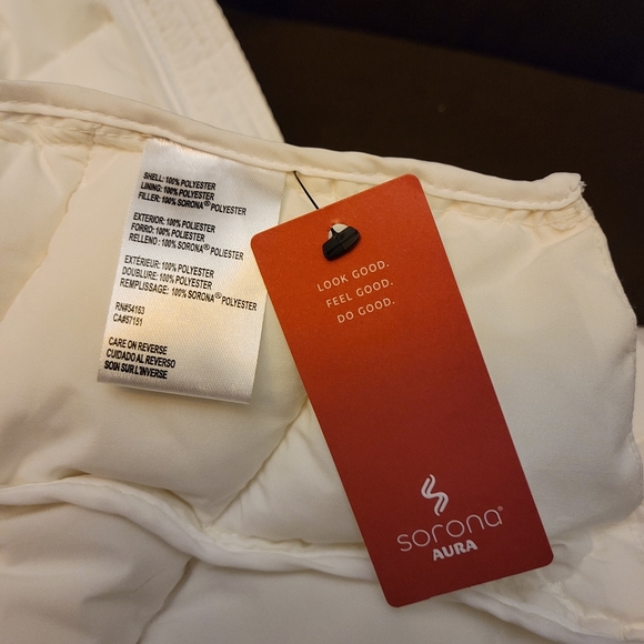 Calvin Klein Infinite Stretch White Jacket Size PXL - Picture 11 of 16